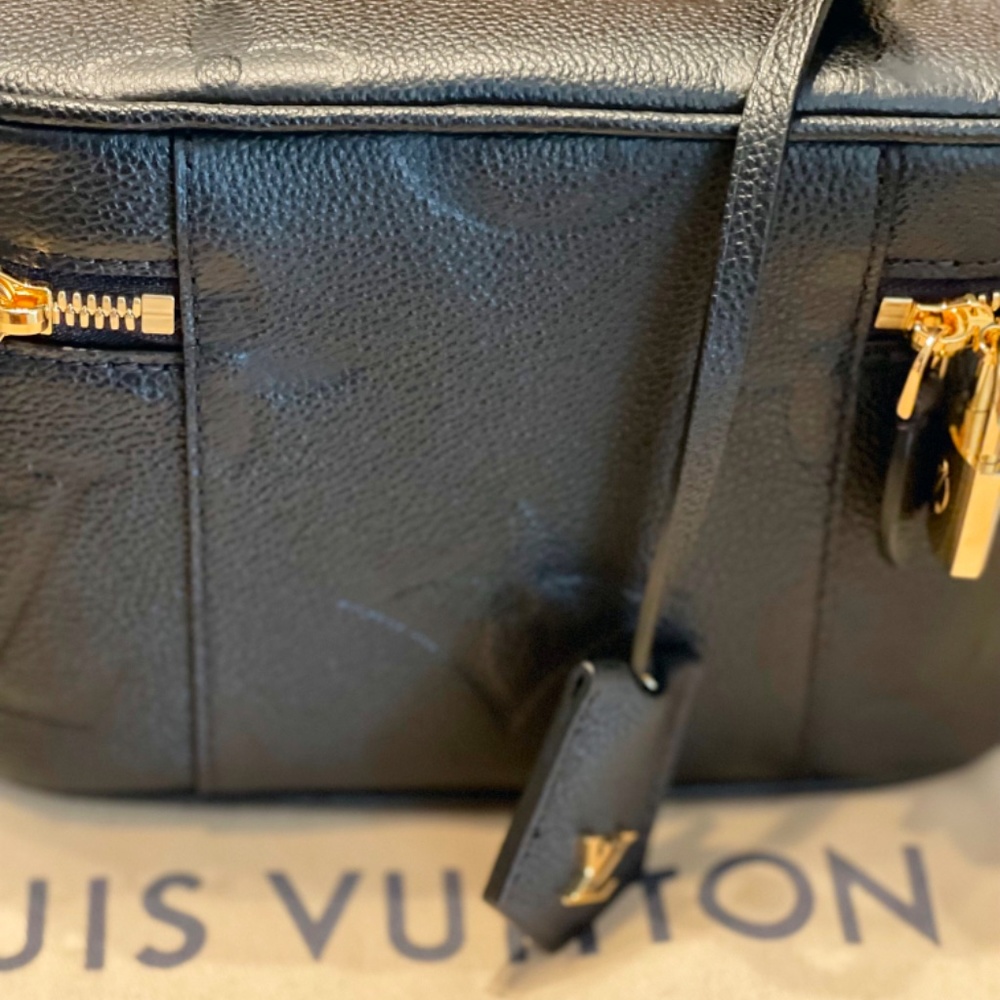 Louis Vuitton Vanity PM Black Monogram Empreinte Leather - Picture 5 of 12